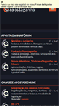 Mobile Screenshot of forum.apostaganha.pt
